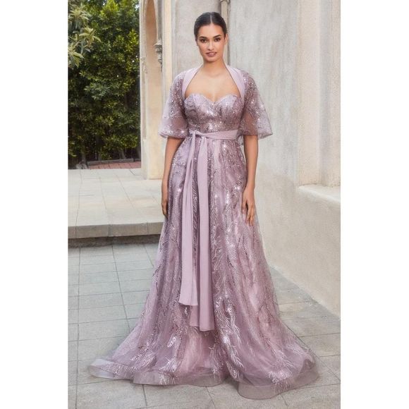 formal dresses size 14-16 Lara 29051 Prom Dress - Slate
